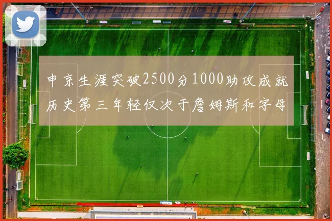 申京生涯突破2500分1000助攻成就历史第三年轻仅次于詹姆斯和字母哥